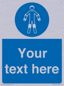 Custom protective roller sport equipment must be worn